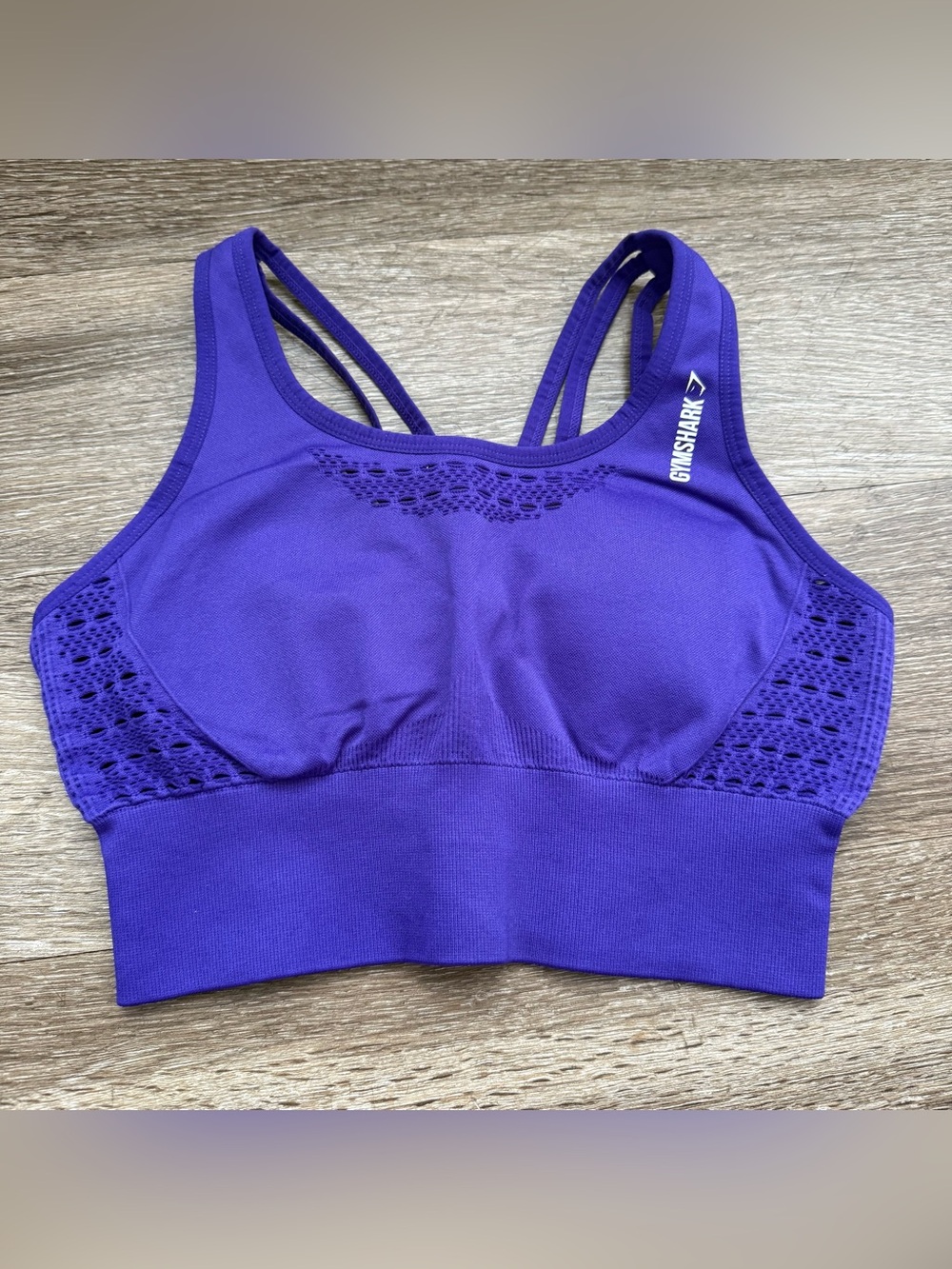 Gymshark Longline Energy Bra Purple